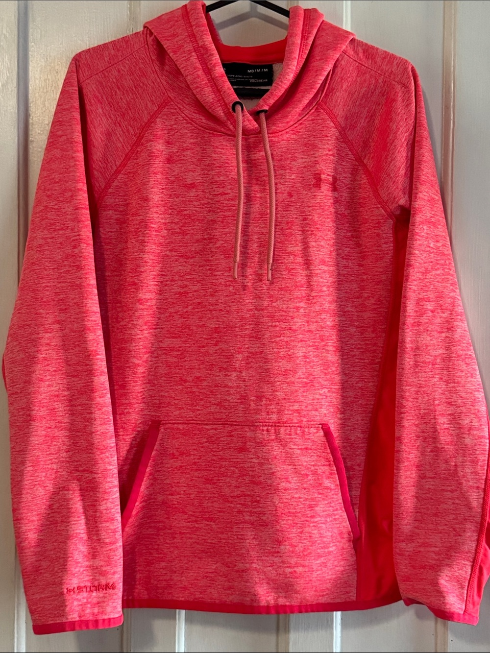 Under Armour Pink Heather Pullover Hoodie